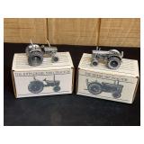 (2) 1/43 John Deere AR + 5300 Pewter NIB SC