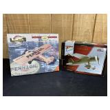 (2) Airplane Banks NIB
