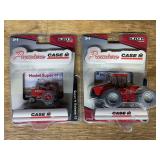 (2) 1/64 Case-IH STX 530 + Farmall Super M NIB Ertl