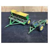 (2) 1/16 John Deere Grain Drill + Plow Eska