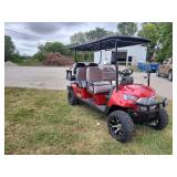 HQ100 Six-Seater Electric Golf Cart