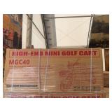 Model MGC40 Mini Golf Cart in Box