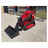 SDLANCH Mini Track Skid Steer Loader with Bucket