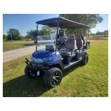 HQ100 Six-Passenger Electric Golf Cart