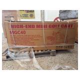 MGC40 High-End Mini Golf Cart Packaging