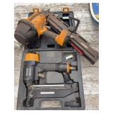 Bostitch Framing and Finish Pneumatic Nailers with Cases