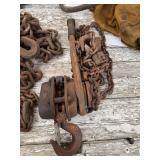 Harrington LB020 2-Ton Lever Chain Hoist with Chain