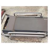 Welding Wire Spools, TIG Rods, and Accessories on Pallet with ProForm Treadmill Base