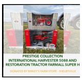 (2) Die-Cast Metal Tractor Replicas