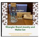 Wrangler Wallet and Jewelry Set