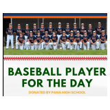Baseball Player for the day - Pana