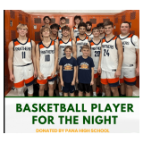 Boys Basketball Player for a Night - Pana