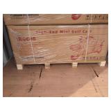 High-End Mini Golf Cart Model IRGC4O - Blue