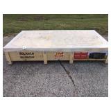 SDLGM1220F Galvanized Metal Livestock Shelter 12