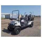HQ100 Electric Golf Cart Utility Vehicle with 60V100AH Battery and 14-Inch Off-Road Tires - Assembled