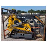 SDLANCH SSL60 Tracked Mini Skid Steer Loader with Bucket