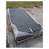 (15) 3.5 ‘ x 8 ‘ Pallet of Heavy Duty Black Composite Ground Protection Mats