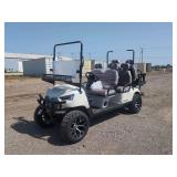 HQ100 Electric Golf Cart Utility Vehicle with 60V100AH Battery and 14-Inch Off-Road Tires - Assembled