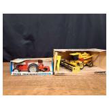 (2) Ford 8N + New Holland Combine NIB Ertl