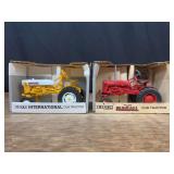 (2) 1/16 IH + Farmall Cub NIB Ertl