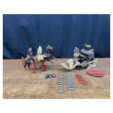 Cast Fire Pump Wagon