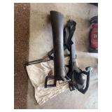 Toro Super Blower Electric Leaf Blower Vacuum Model 51591 with Collection Bag