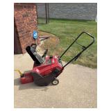Toro CCR 1000 E 3 HP Power Curve Snow Blower with Gas Can
