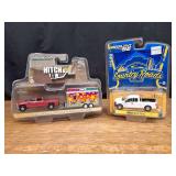 (2) 1/64 Trucks NIB Green Light