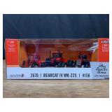 1/64 Case 2670, Steiger Bearcat, IH 4156 Red Set TTT NIB Ertl