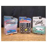(3) 1/64 Ford F-150, Trailer, Tires NIB Green Light