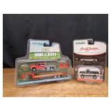 (2) 1/64 Chevrolet Trucks NIB Green Light