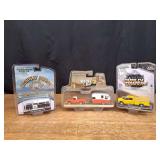 (3) 1/64 Trucks NIB Green Light