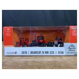 1/64 Case 2670, Steiger Bearcat, IH 4156 Red Set TTT NIB Ertl