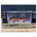 1/64 Case 970 + 1070 Black Knight Set Prestige NIB Ertl