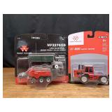 (2) 1/64 MF 4880 + 2270XD Baler NIB Ertl