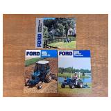 (3) Ford Tractor Sales Literature