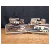 (2) 1/64 Ford + Trailers NIB Green Light
