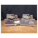 (2) 1/64 Chevrolet + Trailers NIB Green Light