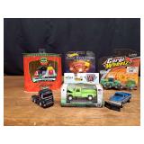 (6) Trucks, Tractor, Ornament