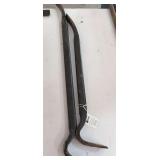Patented Heavy-Duty Wrecking and Pry Bars - Pair
