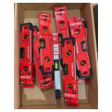 Lot of Craftsman 9-Inch Magnetic Torpedo Levels