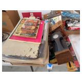 Assorted Hardware, Tools, Tape, and Shop Supplies