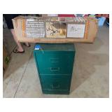 Hillman 18" Contractor Grade Magnetic Sweeper and Metal Filing Cabinet
