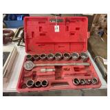 21-Piece 3/4-Inch Drive Socket Wrench Set in Red Case