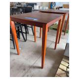 Wooden Counter Height Table, 36" x 36" x 42"
