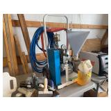 Kraft Tool Co. KC500 Pneumatic Plaster Spray Unit with Gast Pump and Franklin Electric Motor