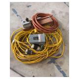Heavy Duty Electrical Cords with Circuit Breaker and Outlet Box
