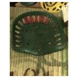 Dains cast iron seat