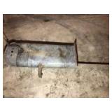 Old hand crank water pump