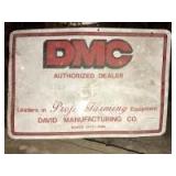DMC David Mfg. sign